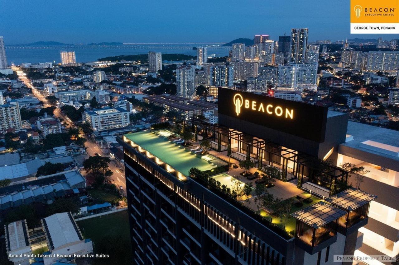 Skypool With Seaview 8Pax Beacon Executive Suites - Georgetown City Centre - 3Km To Komtar Extérieur photo